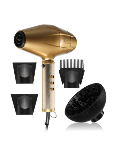 BaByliss PRO FXBDG1E GOLDFX 2200W професионален сешоар за коса с йонизатор Gold 1 бр.