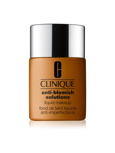 Clinique Anti-Blemish Solutions™ Liquid Makeup фон дьо тен за мазна кожа склонна към акне цвят WN 112 Ginger 30 мл.