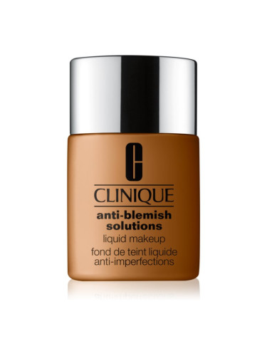 Clinique Anti-Blemish Solutions™ Liquid Makeup фон дьо тен за мазна кожа склонна към акне цвят WN 100 Deep Honey 30 мл.