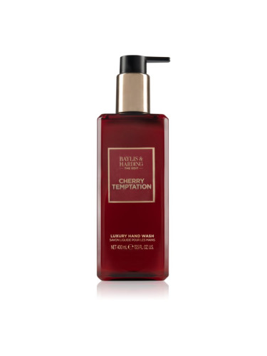 Baylis & Harding The Edit Cherry Temptation луксозен течен сапун Cherry, Jasmine & Sandalwood 400 мл.