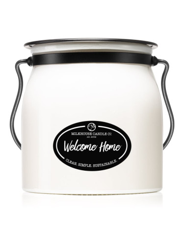 Milkhouse Candle Co. Creamery Welcome Home ароматна свещ  Butter Jar 454 гр.
