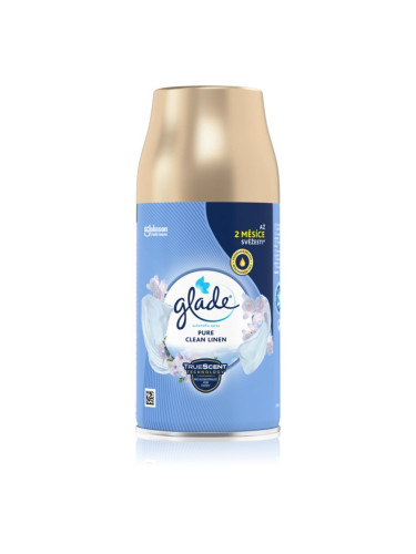 GLADE Pure Clean Linen автоматичен освежител на въздуха пълнител 269 мл.