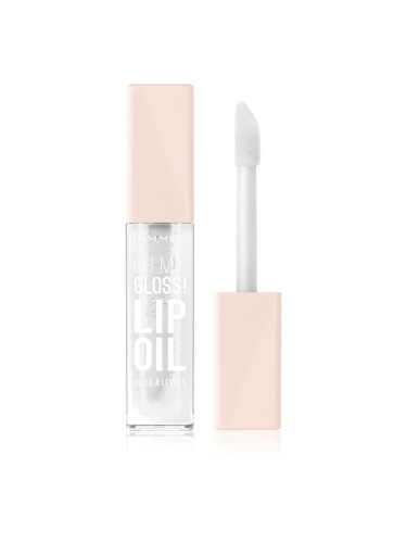 Rimmel Oh My Gloss! Lip Oil масло от нар с хидратиращ ефект цвят 000 Clear Cloud 4,5 мл.