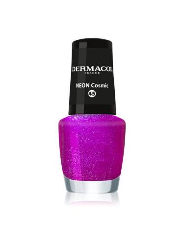 Dermacol Neon неонов лак за нокти цвят 45 Cosmic 5 мл.
