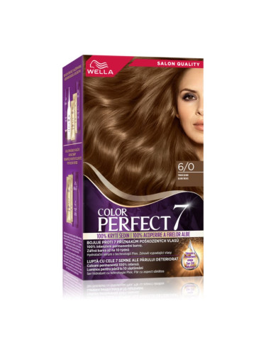 Wella Color Perfect боя за коса цвят 6/0 Dark Blonde 1 бр.