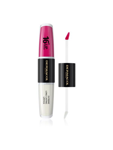 Dermacol 16H Lip Colour дълготрайно червило и гланц за устни цвят 38 2x4 мл.