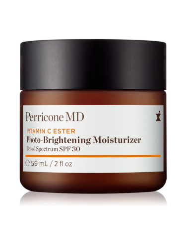 Perricone MD Vitamin C Ester Photo-Brightening Moisturizer дневен озаряващ крем с хидратиращ ефект SPF 30 59 мл.