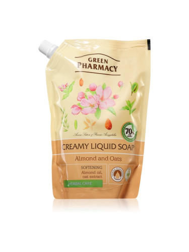 Green Pharmacy Hand Care Almond & Oats течен сапун 460 мл.