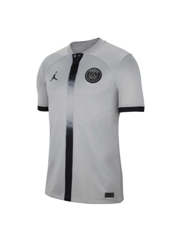 Nike PSG DF STAD JSY SS AW Унисекс тениска, сиво, размер