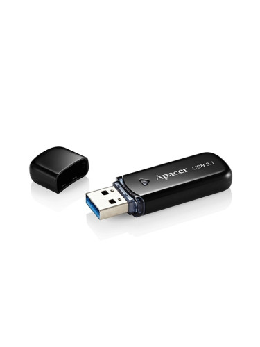 Памет 64GB USB Flash Drive, Apacer AH355, USB 3.1, черна