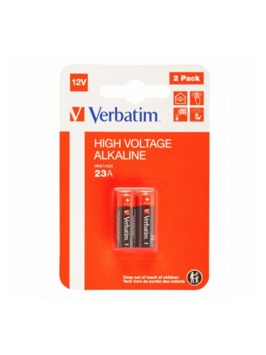 Батерии алкални Verbatim 49940, MN21, 12V, 2бр.