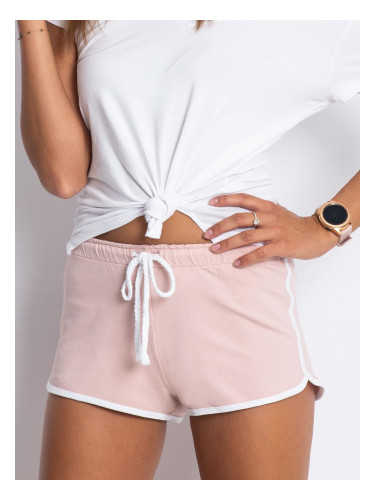 Dusty pink shorts from Politeness