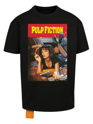 Men's T-shirt Pulp Fiction Poster Oversize black