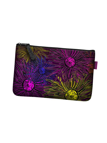 Bertoni Unisex's Pocket Cosmetic Bag Daisy Night