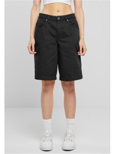 Women's cargo shorts black