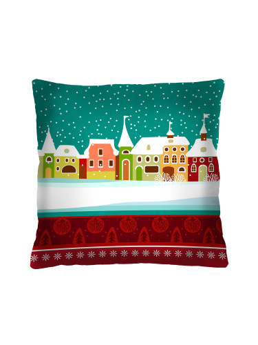 Bertoni Home Unisex's Square Pillow Carol