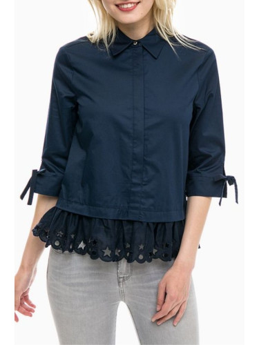 Tommy Hilfiger Blouse - HAYETTE BLOUSE 1/2 S dark blue