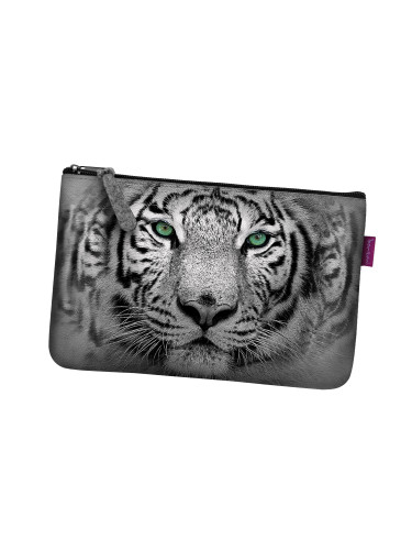 Bertoni Unisex's Pocket Cosmetic Bag Tiger