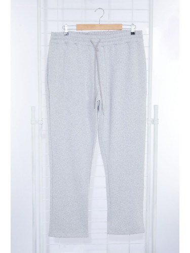 Trendyol Grey Regular/Normal Cut Plus Size Sweatpants