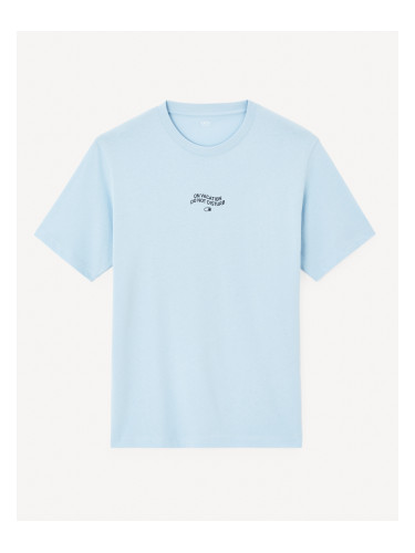 Celio Cotton T-shirt Jeword - Men's