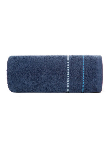 Eurofirany Unisex's Towel 452907 Navy Blue