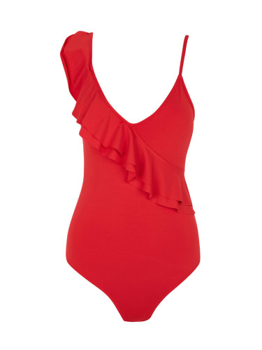 DEFACTO Strappy Frill Detail Swimsuit