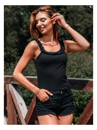 Edoti Women's denim shorts WLR013