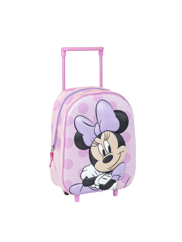 KIDS BACKPACK TROLLEY 3D MINNIE