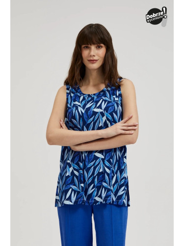 Marisse Women's Blouse L-Ts-4421 Navy