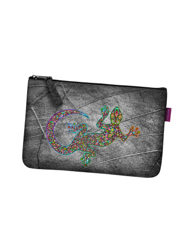 Bertoni Unisex's Pocket Cosmetic Bag Lizard