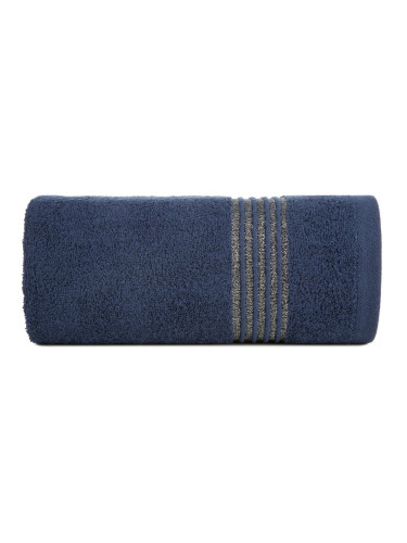 Eurofirany Unisex's Towel 452980 Navy Blue