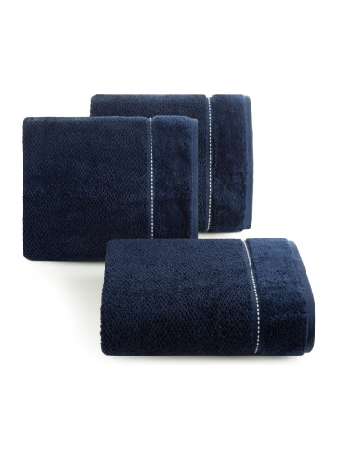 Eurofirany Unisex's Towel 424724 Navy Blue