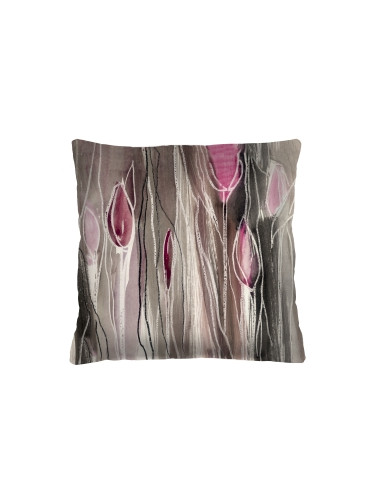 Bertoni Home Unisex's Square Pillow Tulipany