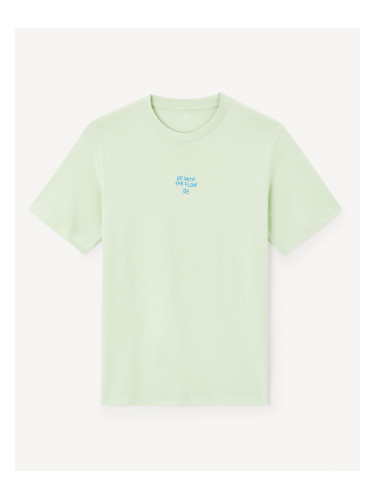 Celio Cotton T-shirt Jeword - Men's