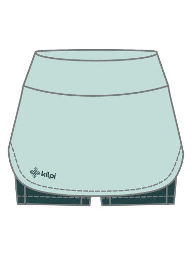 Women's running skirt Kilpi TITICACA-W Menthol