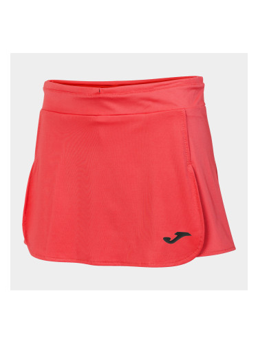 Women's Joma Open II Tennis Skirt Coral Fluor