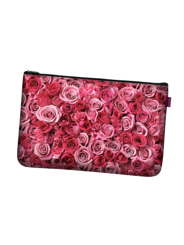 Bertoni Unisex's Pocket Cosmetic Bag Valentine Roses