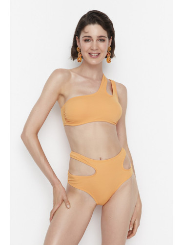Trendyol Bikini Bottom - Orange - Plain