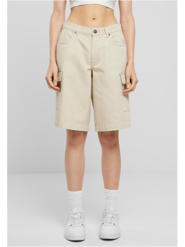 Women's cargo shorts beige