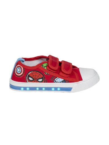 SNEAKERS PVC SOLE WITH LIGHTS COTTON AVENGERS