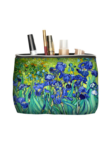 Bertoni Unisex's Cosmetic Bag Solo Irises