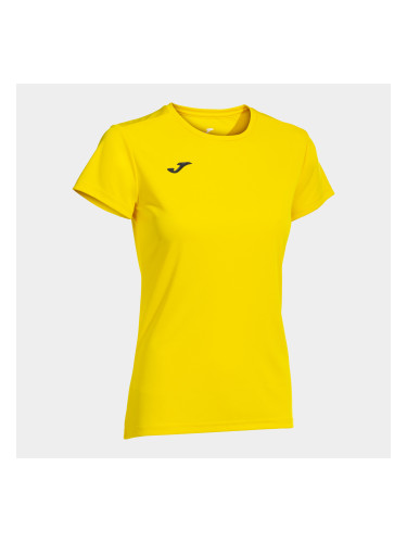 Women's T-shirt Joma Combi Woman Shirt S/S Yellow