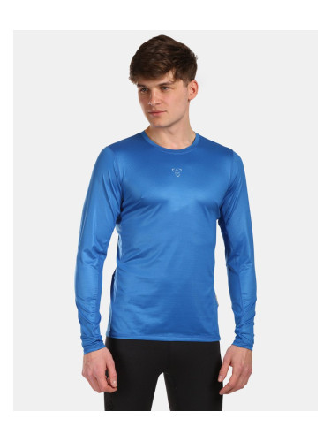 Men's functional T-shirt with long sleeves Kilpi SPOLETO-M Blue