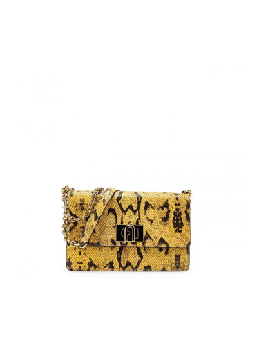 Handbag - FURLA 1927 S CROSSBODY - VITELLO ST. PITONE DIAMANTE patterned