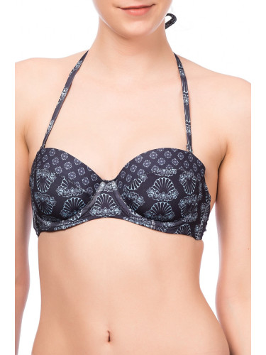 Koton Women's White Patterned Bikini Top