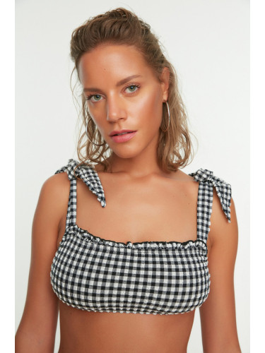 Бикини горнище Trendyol Checkered
