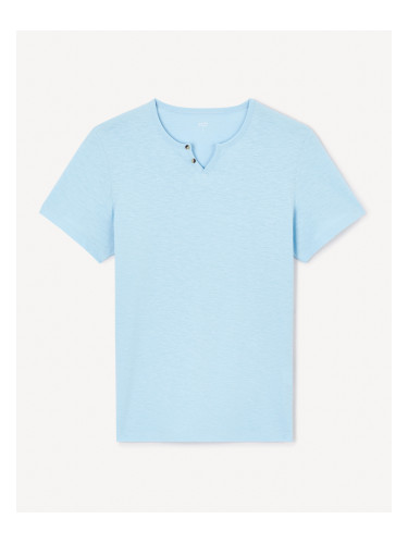 Celio Cotton T-shirt Jenecko - Men's