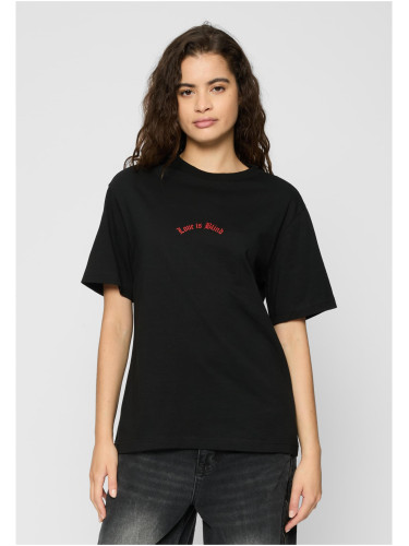 Women's T-shirt Love is Blind black