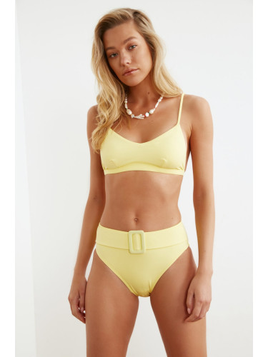 Дамско долнище на бански Trendyol High Waist