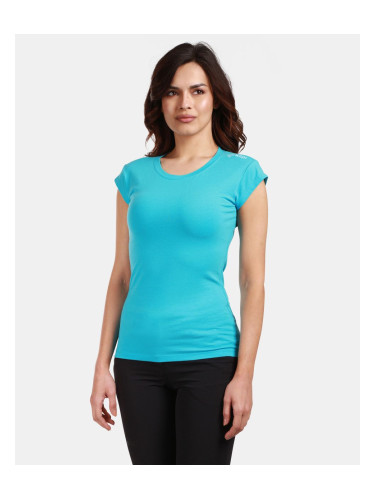 Women's cotton T-shirt Kilpi PROMO-W Blue